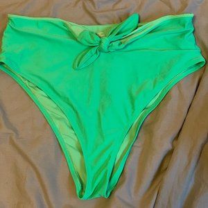 Aerie High Waisted Cheeky Bikini Bottom Size XL